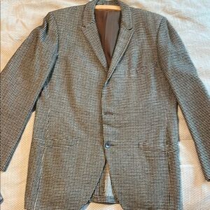Classic Black, Green and White Men's Blazer